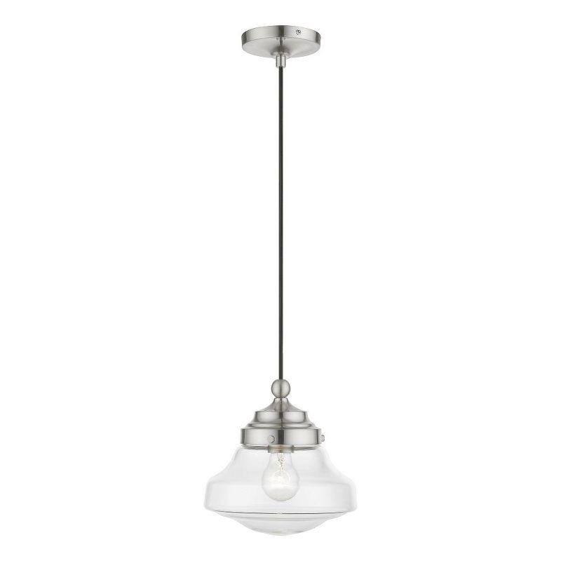 Livex Lighting Avondale 1 - Light Pendant in  Brushed Nickel