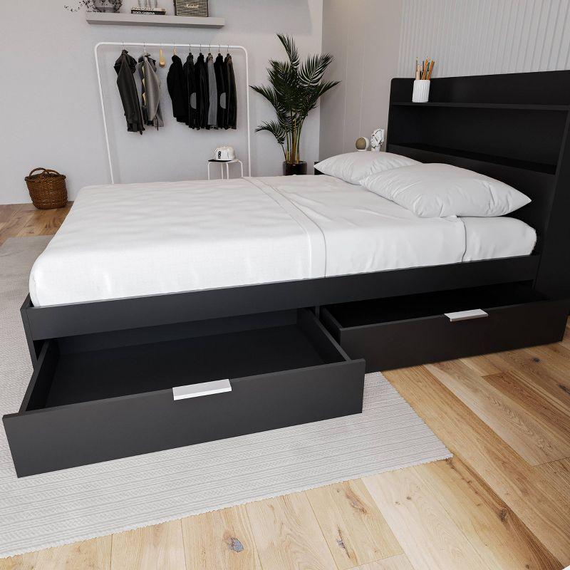 Nexera Hunter 2 Drawer Storage Bed