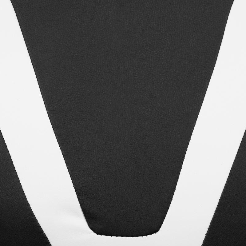 Flash Furniture Black Gaming Desk and Black Reclining Gaming Chair Set with Cup Holder, Headphone Hook & 2 Wire Management Holes