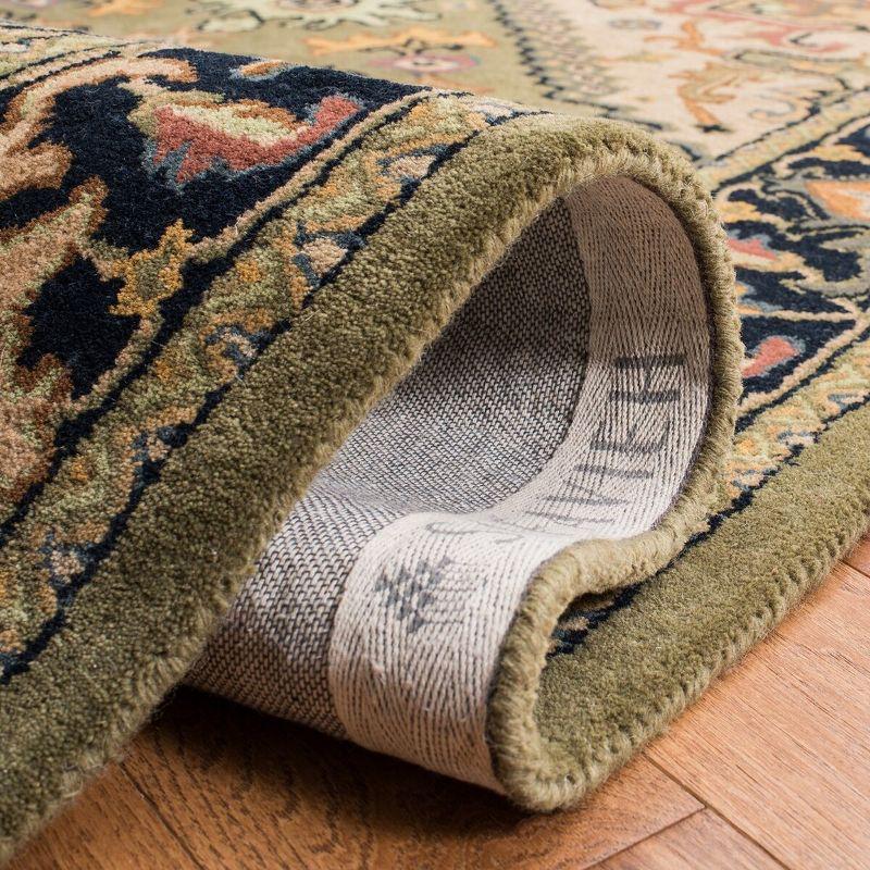 Heritage HG625 Handmade Accent Rug - 2'x3' - Green/Light Brown - Safavieh