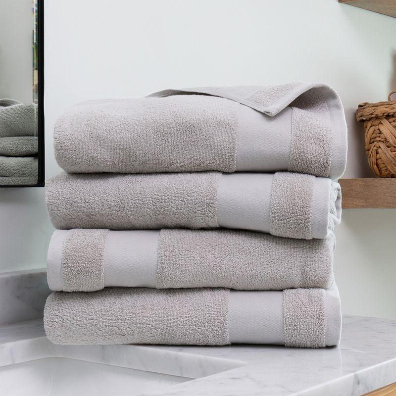 Wayfair Basics® Berner 100% Cotton Bath Towel Set (Set of 4)