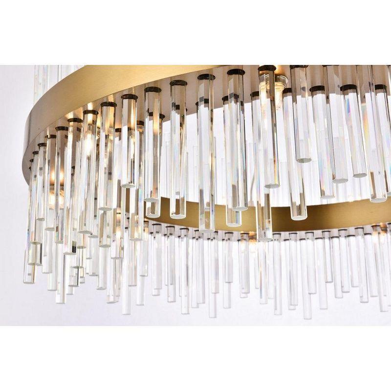 Elegant Lighting Dallas 18 - Light Chandelier in  Gold