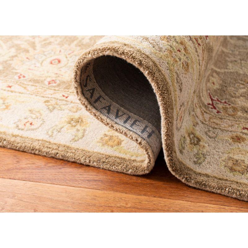 Anatolia AN522 Hand Tufted Indoor Runner Rug - Tan/Ivory - 2'3"x10' - Safavieh
