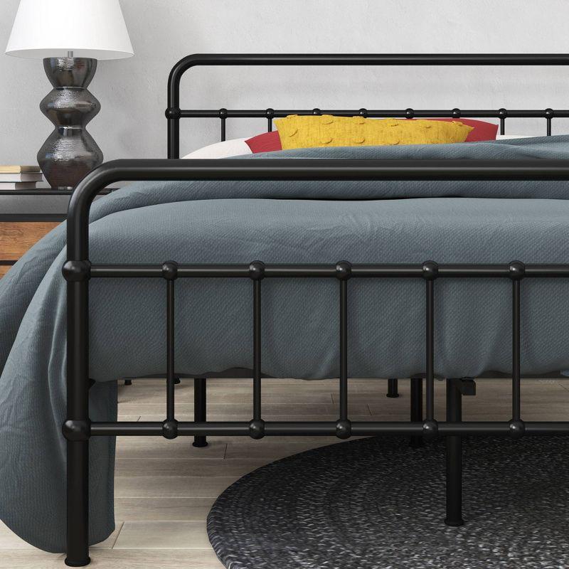 Zinus Florence 42" Modern Farmhouse Metal Platform Bed