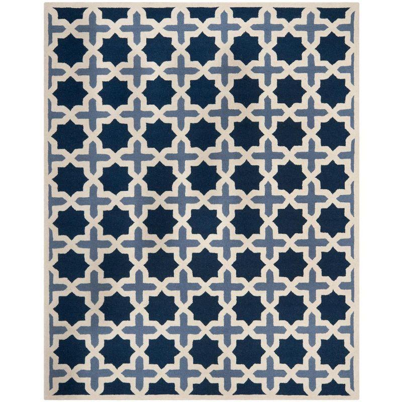 Ivory Elegance Hand-Tufted Wool 8' x 10' Area Rug