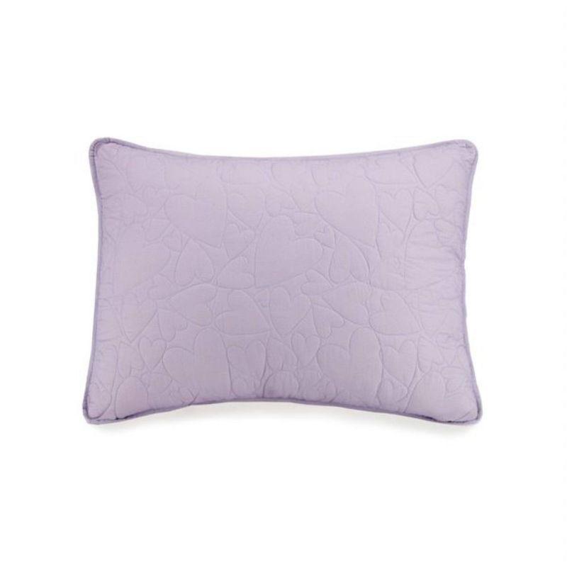Urban Playground Heart 4-Piece 100% Cotton Twin Quilt Set