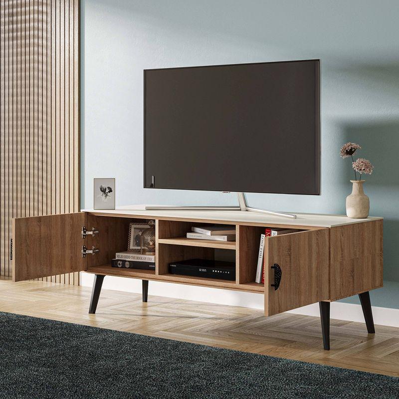 George Oliver Haley 55.10" Mid-Century Modern TV Stand | Wayfair