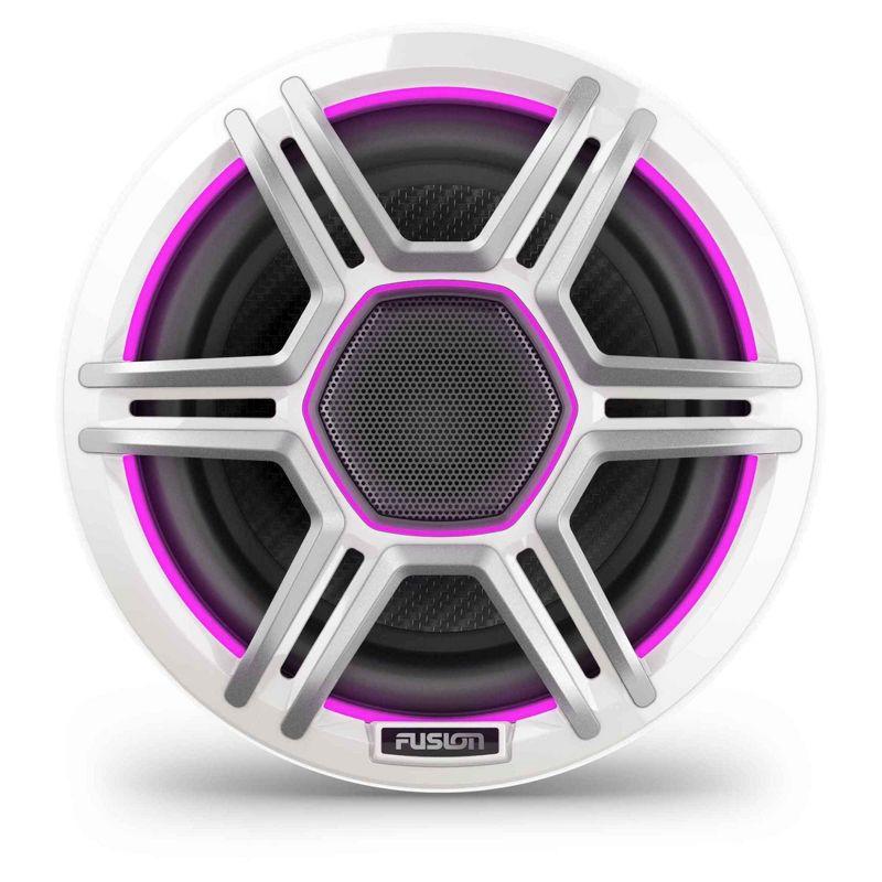Garmin Fusion Apollo AP-FL65SPW 6.5" LED Marine Speakers Sport Grills, White, Pair