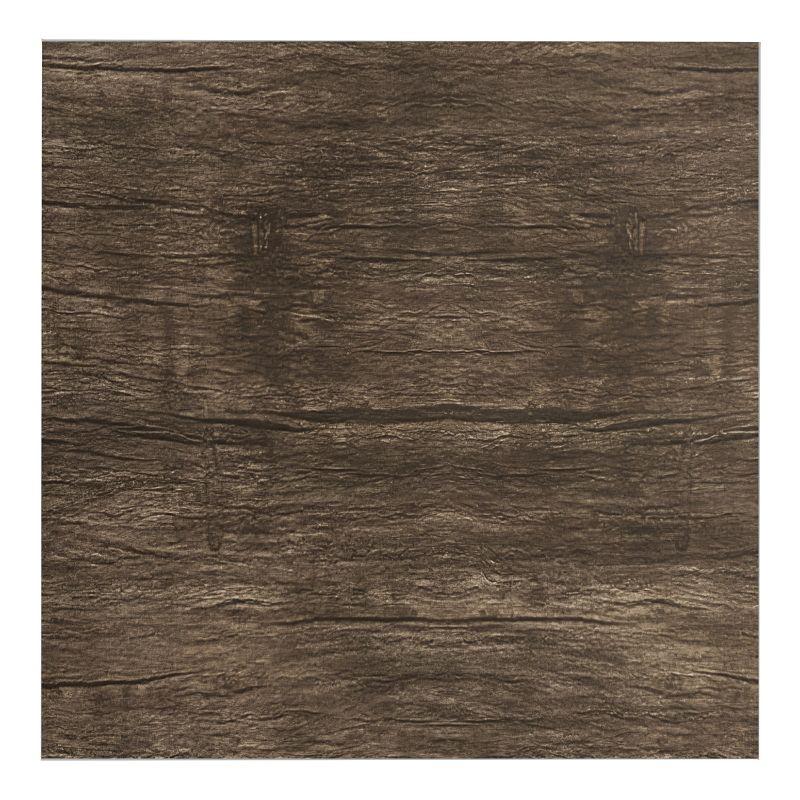 Lavish Home 2-Piece Round Nesting Coffee Tables, Modern Farmhouse Style, Gray/Brown