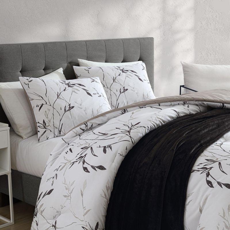 Ink Wash Vine Comforter Bonus Set