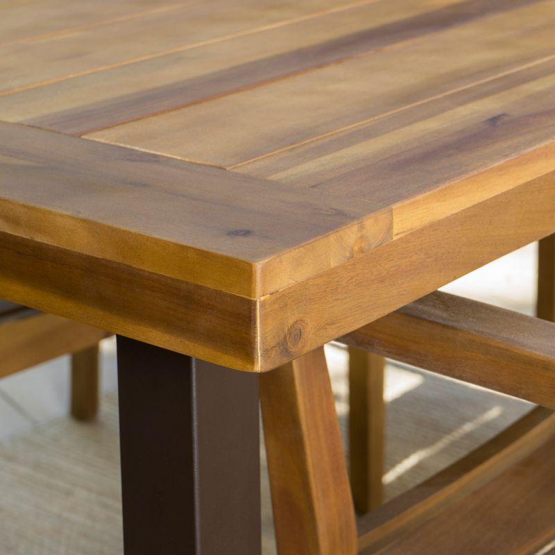 17 Stories Chic Industrial-Style Dining Table For Stylish Spaces And Gatherings