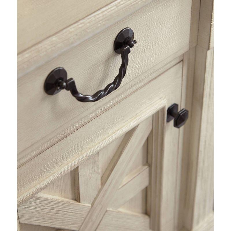 Bolanburg One Drawer Nightstand Antique White: Farmhouse Style with USB Ports - Signature Design by Ashley
