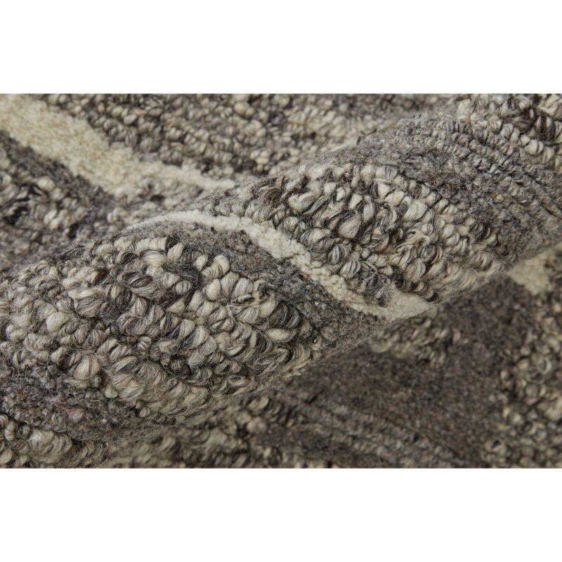 Navaro Modern Abstract Gray/Taupe/Ivory Area Rug
