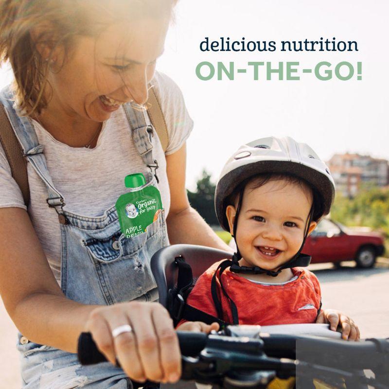 Gerber Stage 2 Organic Baby Food Pouches - Fruit & Veggie Value Pack - 3.5oz/9pk