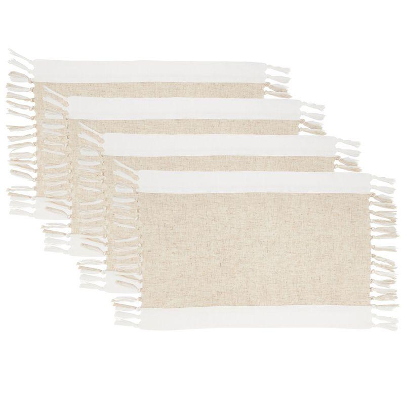 Polyester No Pattern Rectangle Placemat