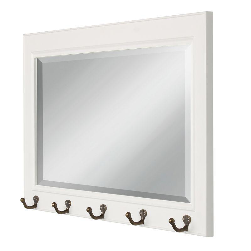 36" x 18" Pub Mirror with Metal Hooks - DesignOvation