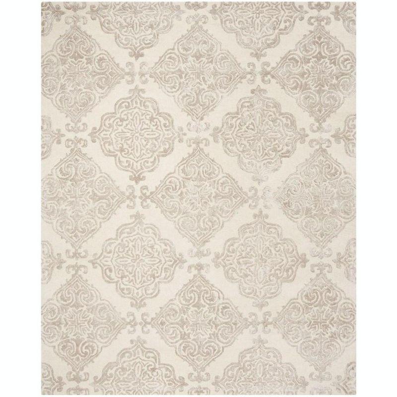 Glamour GLM568 Hand Tufted Indoor Area Rug - Ivory/Beige - 8'x10' - Safavieh
