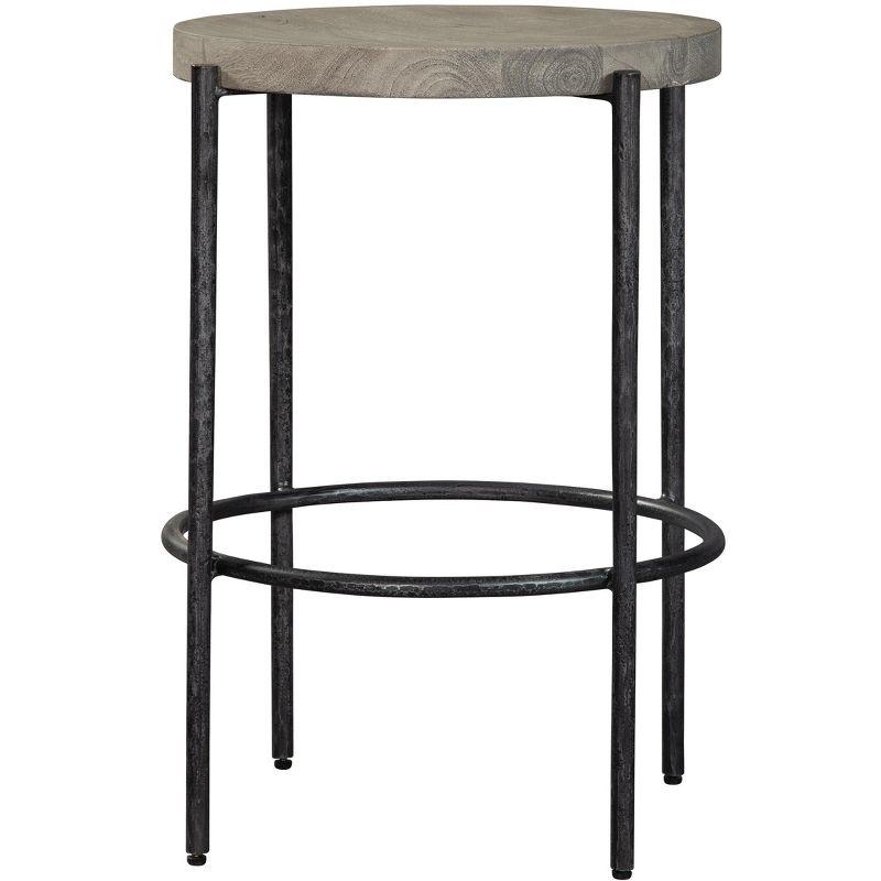 Hekman 24929 Counter Stool/Forged Legs Bedford Gray