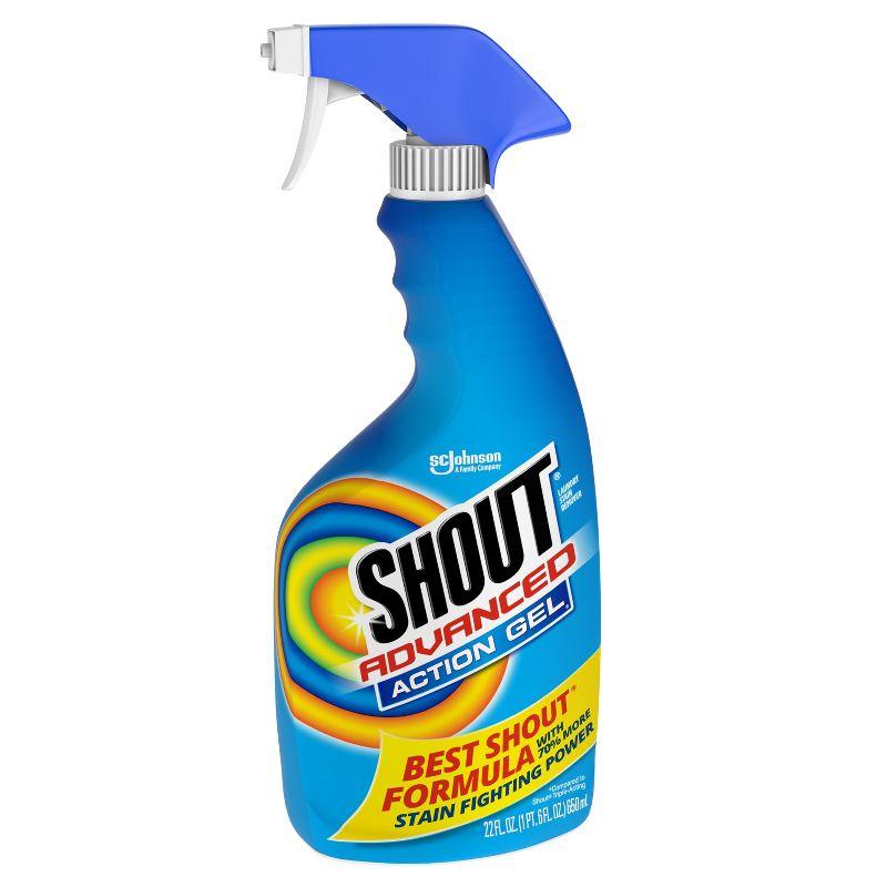 Shout Advanced Action Gel Laundry Stain Remover Spray - 22 fl oz