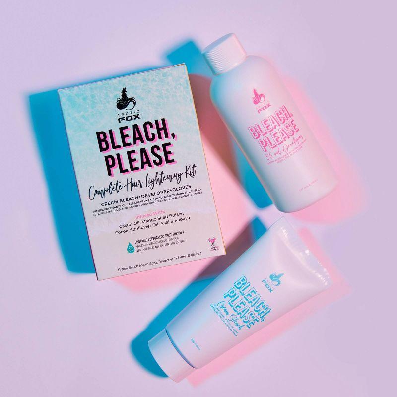 Arctic Fox Bleach Please Creme Hair Bleach & Developer Kit - 9 fl oz