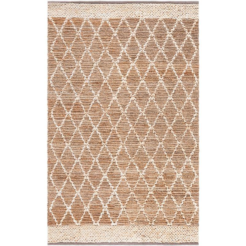 Natural Fiber NF951 Hand Loomed Accent Rug - Natural - 2'x3' - Safavieh.