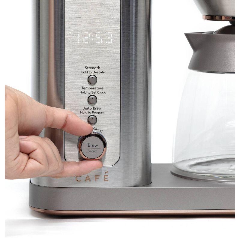Café C7CDABS2RS3 Café 10-Cup Specialty Drip Coffee Maker with Glass Carafe