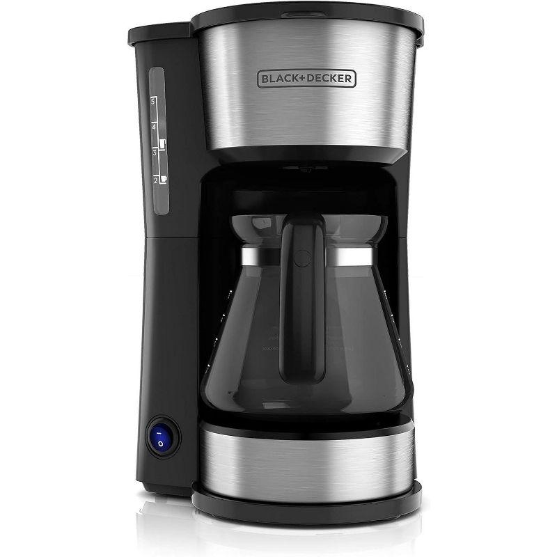 Black + Decker 5-Cup 4-in-1 Station Coffee Maker