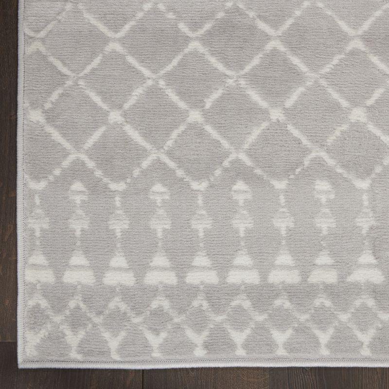 Nourison Whimsicle WHS02 Indoor only Area Rug - Grey 3' x 5'