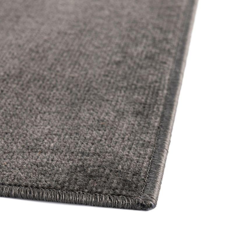 Unique Loom Williamsburg Collection Area Rug - Solid (7'  x 10' Rectangle Gray)