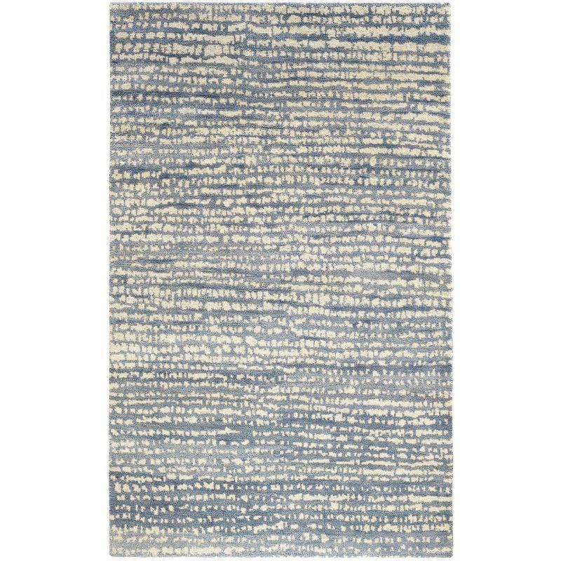 Shepherd Pewter Blue Hand Knotted Wool Rug