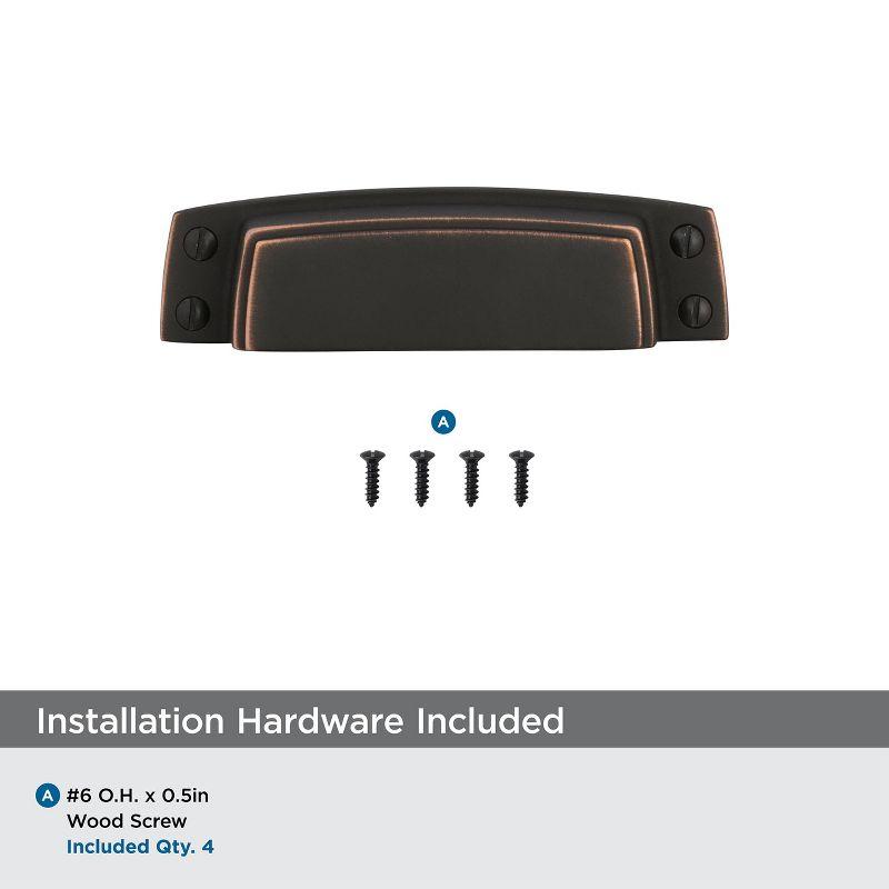 Highland Ridge 3 1/2" Center to Center Cup/Bin Pull