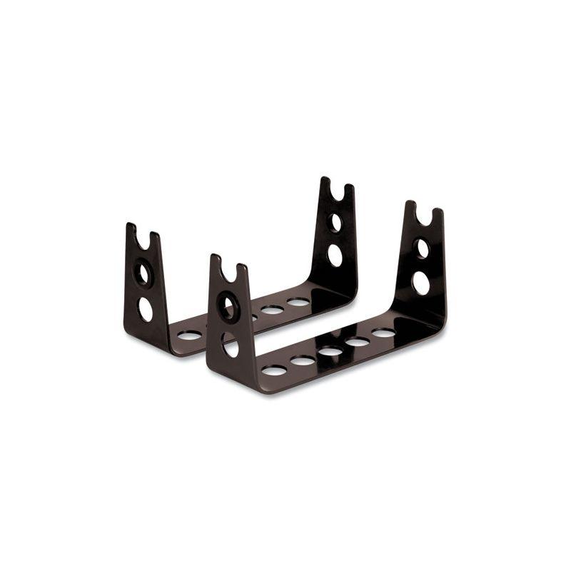 Allsop Metal Art Monitor Stand Risers, 4.75 x 8.75 x 2.5, Black