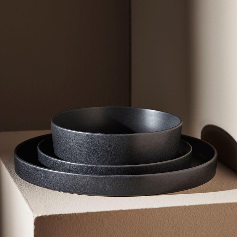 Stone By Mercer Project MODAN 24 Piece Stoneware Dinnerware Set - Service for 8