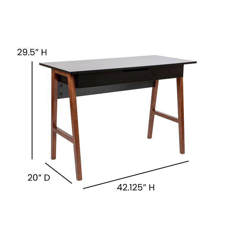 Ferebee Home Office Writing Computer Desk with Drawer - Table Desk