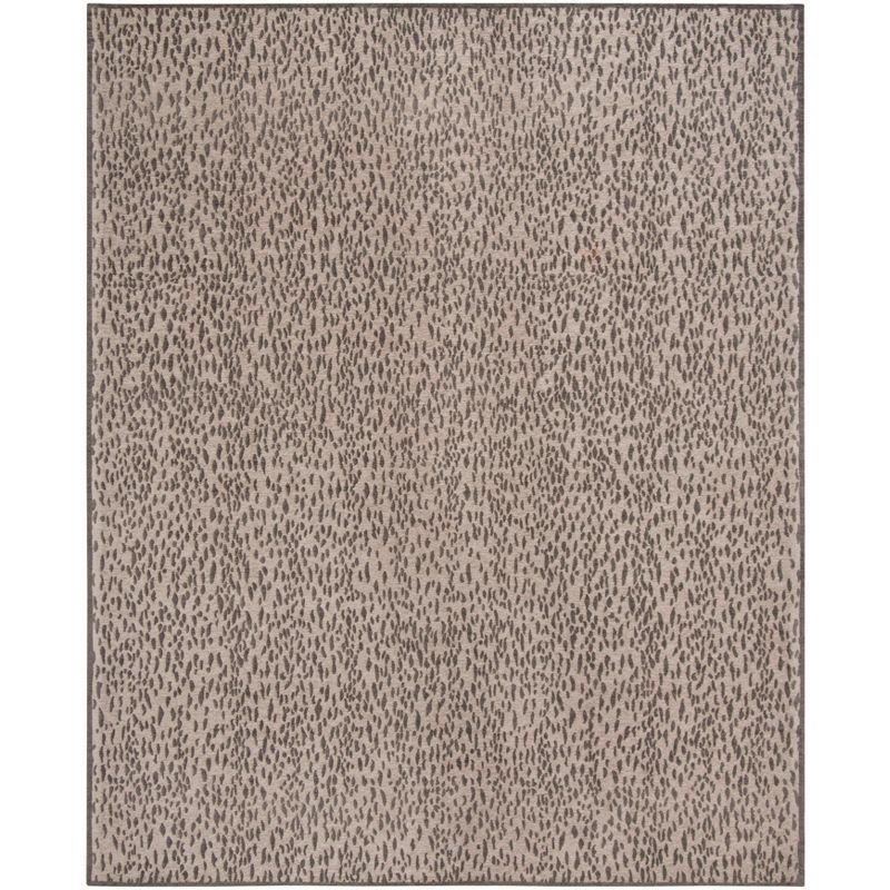 Marbella MRB657 Hand Loomed Area Rug - Light Grey/Dark Grey - 8'x10' - Safavieh.