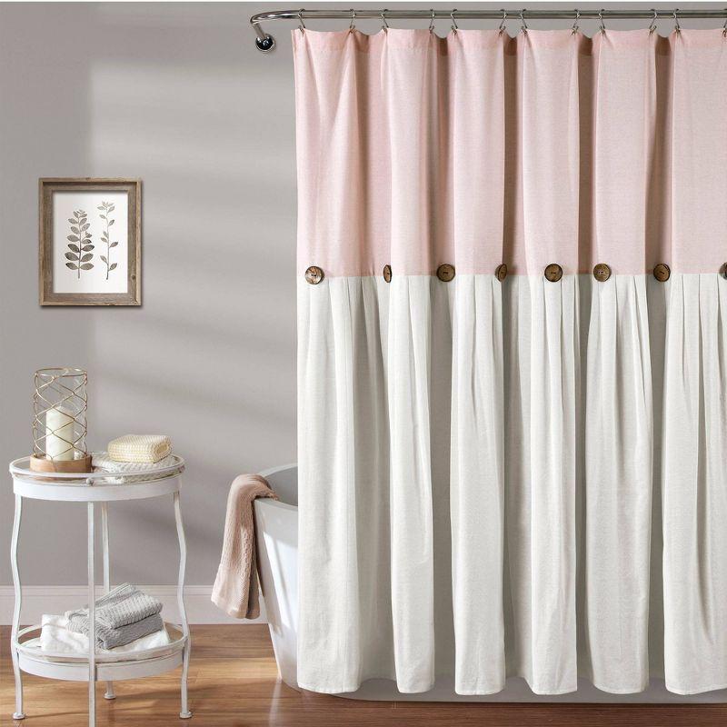 Lush Decor Beckham Shower Curtain