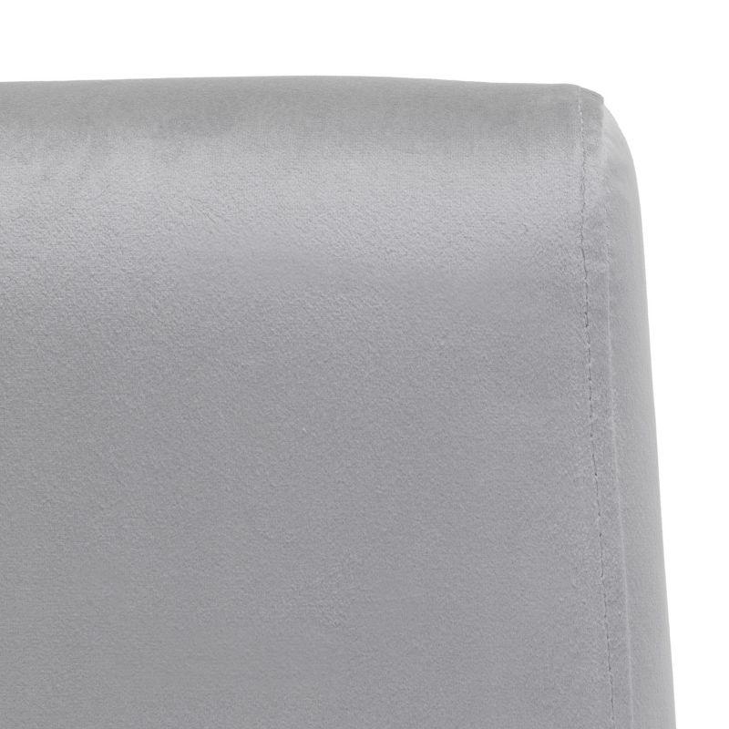 Romilly Velvet Accent Chair - ACH6203 - Grey/Gold - Safavieh