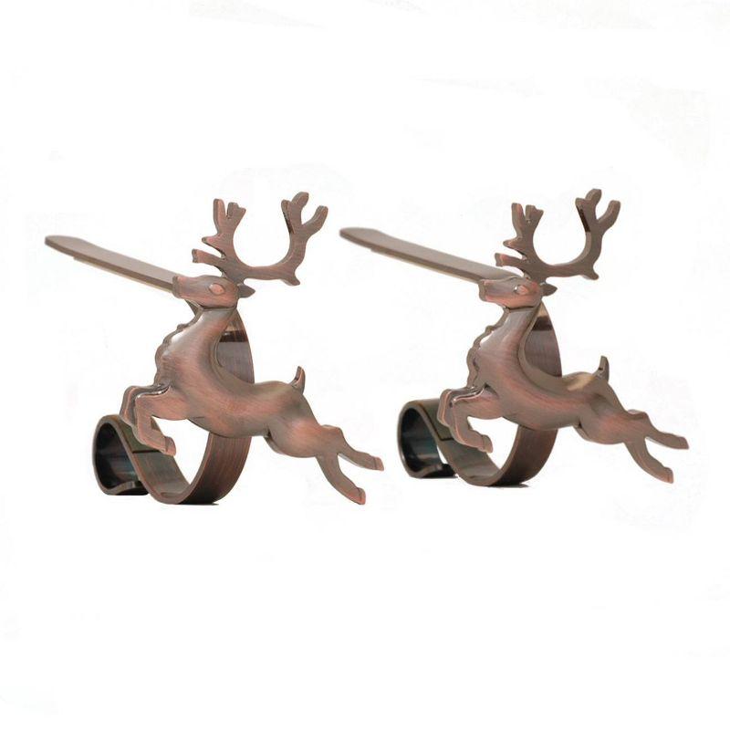 Haute Decor The Original MantleClips™ Stocking Holder (Set of 2)