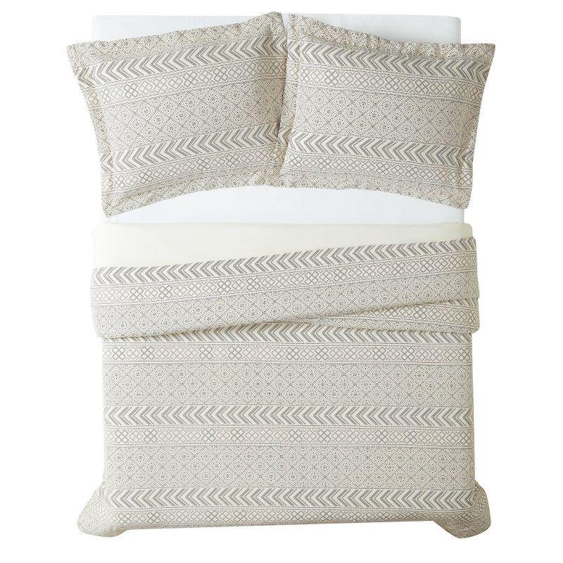 Brooklyn Loom Brooklyn Loom Chase Cotton Blend Geometric Shapes Comforter Set