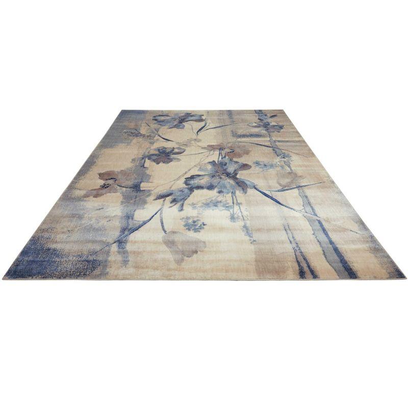 Nourison Somerset Ivory Blue Area Rug ST18 9'6" x 13'