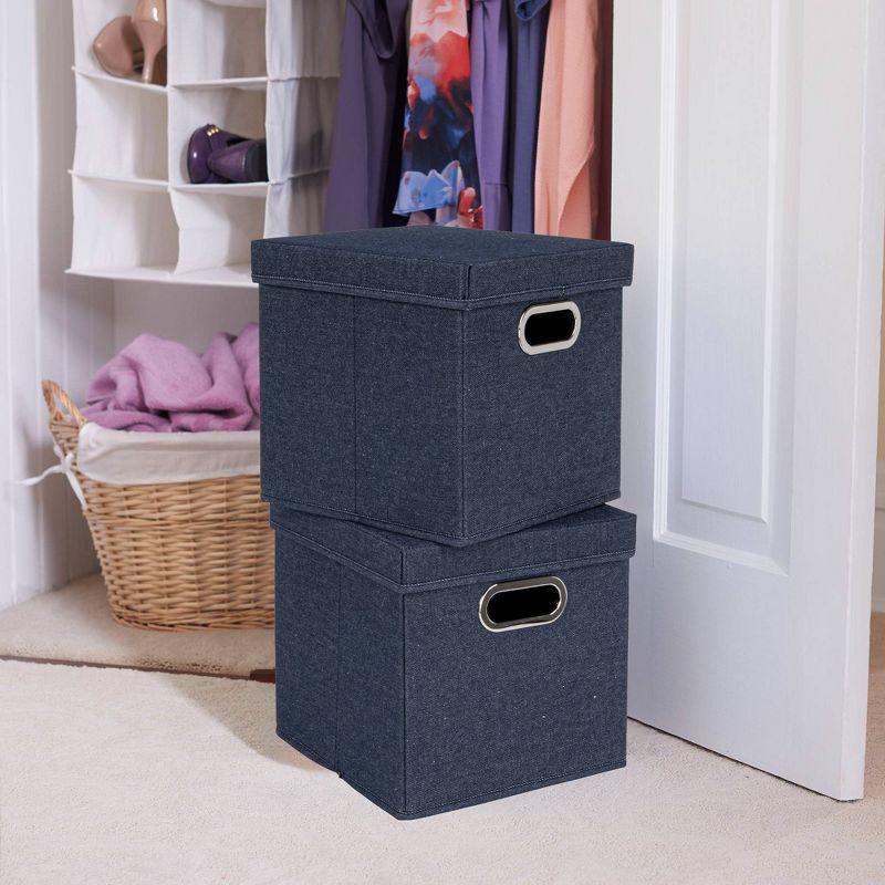 Household Essentials Household Essentials Fabric Bin (Set of 2)