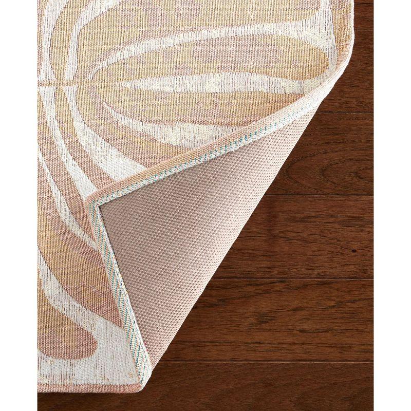 Town & Country Living TOWN & COUNTRY Luxe Livie Matisse Cutout Everwash Non-Slip Backing Washable Multi-Use Kitchen Mat