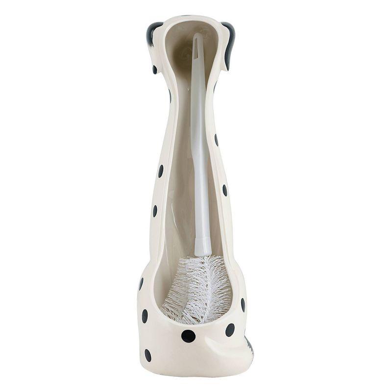 Allure Home Creations Dalmatian Bowl Brush Holder