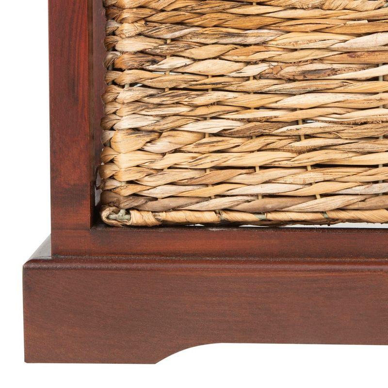 Halle Storage Side Table - AMH5738 - Cherry - Safavieh Couture