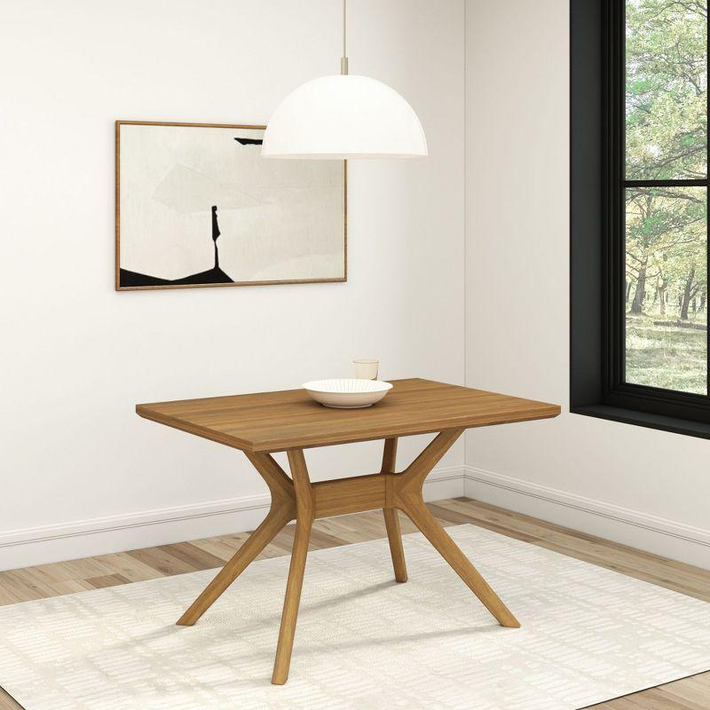 Verso 48'' Brown Solid Wood Scandinavian Dining Table