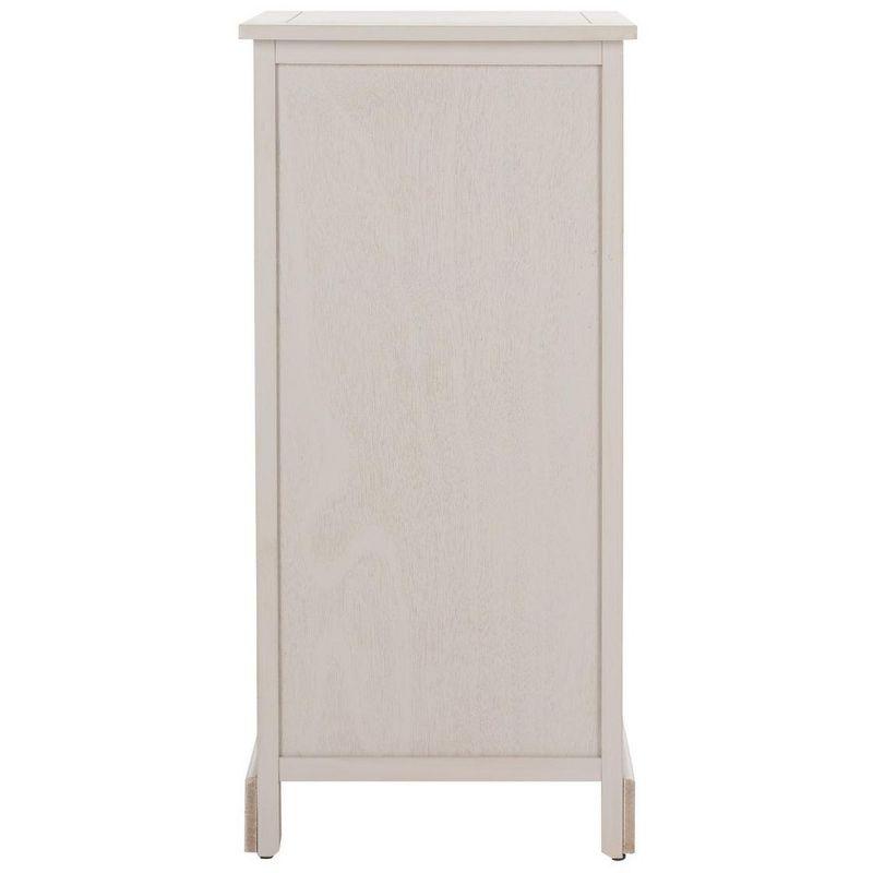 Raven Tall Storage Unit - Vintage Grey - Safavieh.