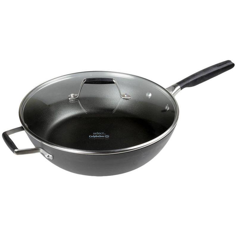 Select Hard-Anodized Nonstick 12-Inch Frying Pan with Lid