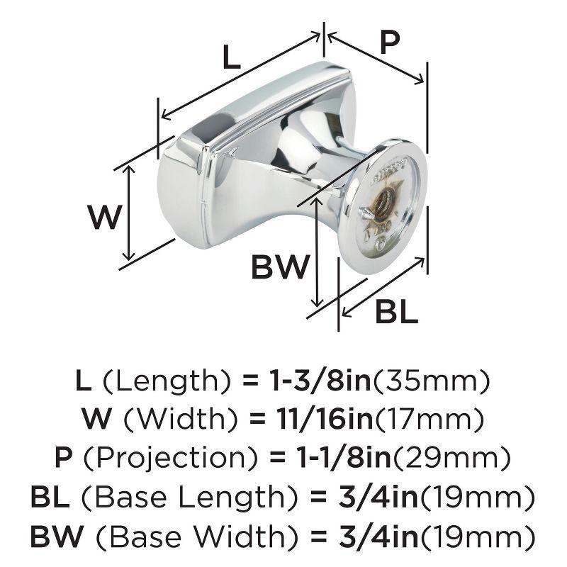 Amerock Highland Ridge 1 1/8" Length Bar Knob