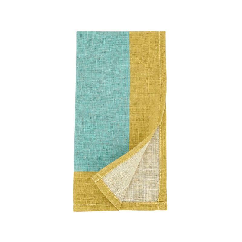 85% Polyester - 15% Linen No Pattern Rectangle Napkin