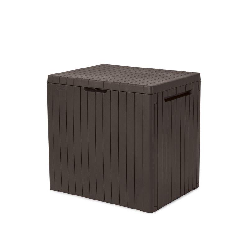 Keter 30 Gallon Brown Resin Lockable Deck Box